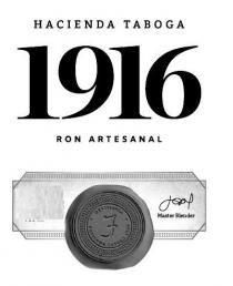 HACIENDA TABOGA 1916 RON ARTESANAL DESTILERIA HACIENDA TABOGA 1916 MASTER BLENDER