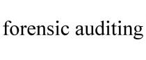 FORENSIC AUDITING
