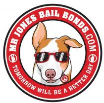 MR JONES BAIL BONDS . COM TOMORROW WILL BE A BETTER DAY