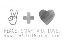 + PEACE. SMART AID. LOVE. WWW.THEARTISTMISSION.COM