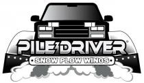 PILE DRIVER SNOW PLOW WINGS