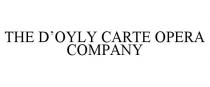 THE D'OYLY CARTE OPERA COMPANY