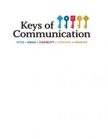 KEYS OF COMMUNICATION STYLE GOALS FLEXIBILITY LISTENING SPEAKING