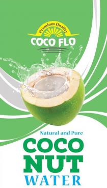 PREMIUM QUALITY COCO FLO NATURAL AND PURE COCO NUT WQTER
