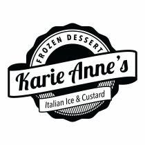 FROZEN DESSERT KARIE ANNE'S ITALIAN ICE & CUSTARD
