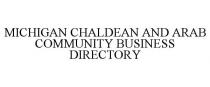 MICHIGAN CHALDEAN AND ARAB COMMUNITY BUSINESS DIRECTORY