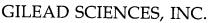 GILEAD SCIENCES, INC.