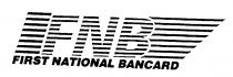 FNB FIRST NATIONAL BANCARD