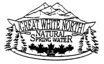 GREAT WHITE NORTH NATURAL SPRING WATER 1.5L