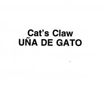 CAT'S CLAW UNA DE GATO