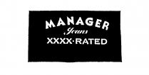 MANAGER JEANS XXXX-RATED