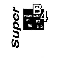 SUPER B4 VITAMINAS: B1 B2 B6 B12