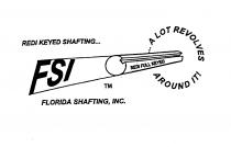 FSI REDI KEYED SHAFTING...REDI FULL KEYEDA LOT REVOLVES AROUND IT!