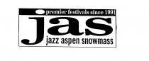 PREMIER FESTIVALS SINCE 1991 JAS JAZZ ASPEN SNOWMASS