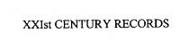 XXIST CENTURY RECORDS