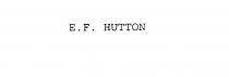 E.F. HUTTON