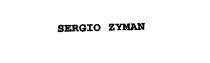 SERGIO ZYMAN