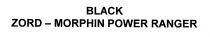 BLACK ZORD - MORPHIN POWER RANGER