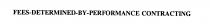 FEES-DETERMINED-BY-PERFORMANCE CONTRACTING