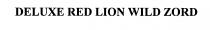 DELUXE RED LION WILD ZORD