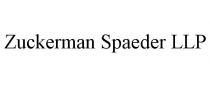 ZUCKERMAN SPAEDER LLP