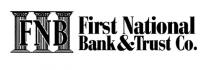 FNB FIRST NATIONAL BANK & TRUST CO.
