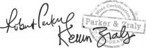 ROBERT PARKER JR. KEVIN ZRALY WINE CERTIFICATION PROGRAM PARKER & ZRALY