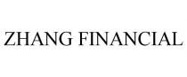 ZHANG FINANCIAL