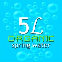 5L ORGANIC SPRING WATER