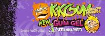 ROLDA K-KGUM YELLOW CRASH NEW GUM GEL ULTRA MEGA FUERTE CONTENIDO NETO 250 G (8.8OZ