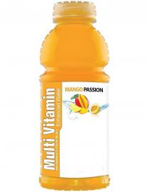 MULTI VITAMIN ENHANCED WATER WITH VITAMINS A, C, E, B3, B5, B6, B12 MANGO PASSION