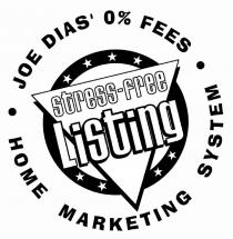 JOE DIAS' 0% FEES HOME MARKETING SYSTEM STRESS-FREE LISTING