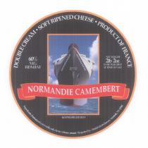 NORMANDIE CAMEMBERT DOUBLE CREAM SOFT RIPENED CHEESE PRODUCT OF FRANCE 60% M.G. FIDM/FAT NET WEIGHT. 2LB 2OZ TO BE WEIGHED AT TIME OF SALE KEEP REFRIGERATED INGREDIENTS: PASTEURIZED COW'S MILK, SALT, CHEESE, CULTURES, RENNET: IMPORTED BY: WORLD'S BEST CHEESES ARMONK NY 10504