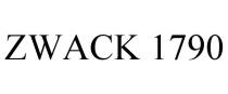 ZWACK 1790