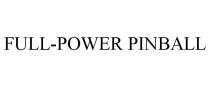 FULL-POWER PINBALL