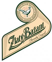 ZLATY BAZANT SLOVENSKY ORIGINAL ORIGINAL SLOVAK BEER PREMIUM QUALITY