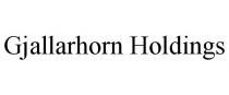 GJALLARHORN HOLDINGS