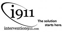 I911 INTERVENTION911.COM THE SOLUTION STARTS HERE.