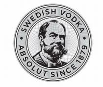 SWEDISH VODKA ABSOLUT SINCE 1879
