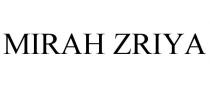 MIRAH ZRIYA