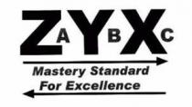 ZYX ABC MASTERY STANDARD FOR EXCELLENCE