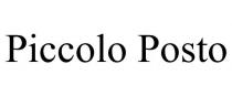 PICCOLO POSTO