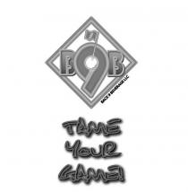 B9B BACK 9 BEVERAGE LLC TAME YOUR GAME!