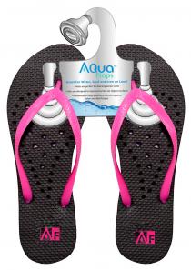 AF AQUA FLOPS GREAT FOR WATER, SAND AND EVEN ON LAND! HOLES ARE PERFECT FOR DRAINING EXCESS WATER SOLES ARE DESIGNED TO IMPROVE TRACTION ON SLIPPERY SURFACES ANTIMICROBIAL HELPS PROVIDE PROTECTION AGAINST ODORS AND FOOT FUNGUS