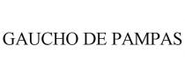 GAUCHO DE PAMPAS