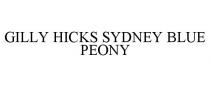 GILLY HICKS SYDNEY BLUE PEONY