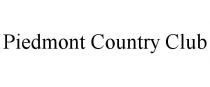 PIEDMONT COUNTRY CLUB