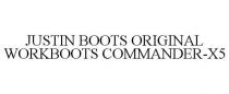 JUSTIN BOOTS ORIGINAL WORKBOOTS COMMANDER-X5