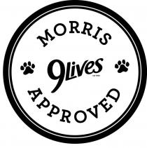 MORRIS APPROVED 9LIVES CAT FOOD