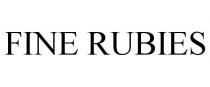 FINE RUBIES